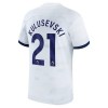 Maglia ufficiale Tottenham Hotspur Kulusevski 21 Casa 2023-24 per Uomo